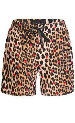 Liberte Shorts - Alma - Lux Leo/Red Heart