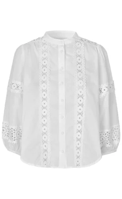 Lollys Laundry Bluse - June - White