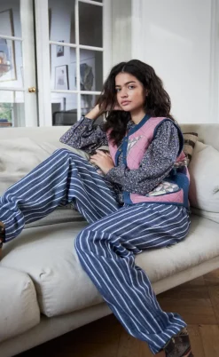 Lollys Laundry Bukser - Maisie - 80 Stripe