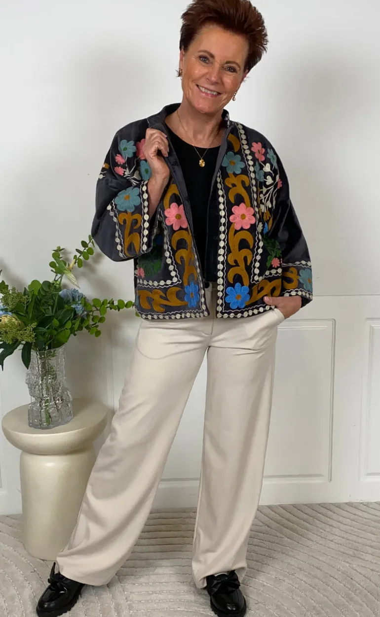 Lollys Laundry Jakke - Amby - Washed Black