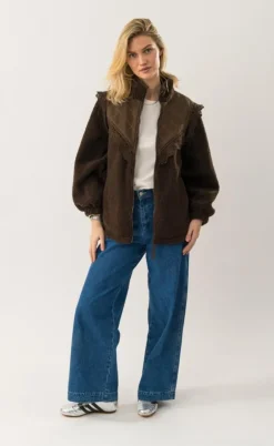 Lollys Laundry Jakke - Fall - Dark Mokka
