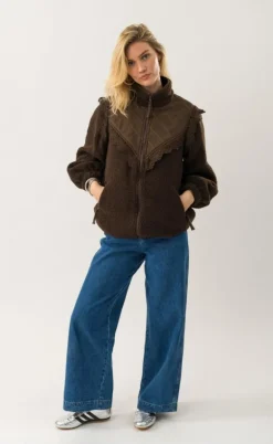 Lollys Laundry Jakke - Fall - Dark Mokka