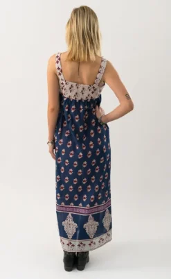 Lollys Laundry Kjole - Kia - Dark Blue