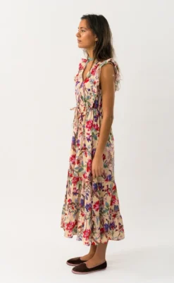 Lollys Laundry Kjole - Samo - Flower Print
