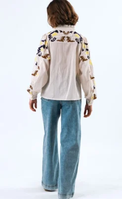 Lollys Laundry Skjorte - Fenga - White