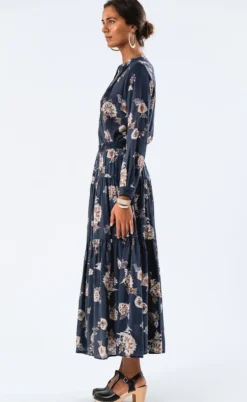 Lollys Laundry Skjorte - Helena - Dark Blue