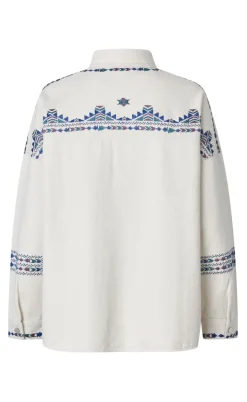 Lollys Laundry Skjorte - Veida - Creme