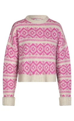Lollys Laundry Sweater - Lottie Jumper - Neon Pink
