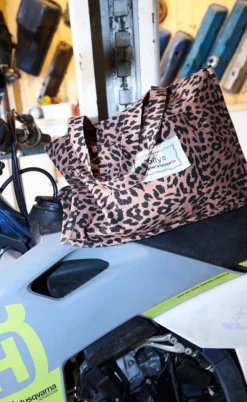 Lollys Laundry Taske - Hydra Shopper Bag - Leopard Print