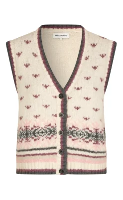 Lollys Laundry Vest - Ina - Creme