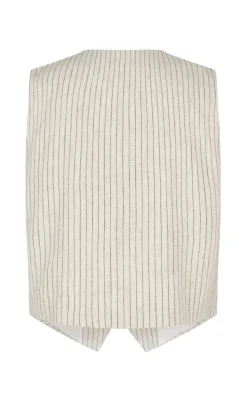 Lollys Laundry Vest - Torino - Creme