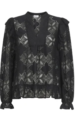 Love & Divine Bluse - Love1234 - Black Lace