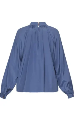 Love & Divine Bluse - Love1201 - Mid Blue