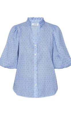 Love & Divine Bluse - Love456-7 - Blue Dot