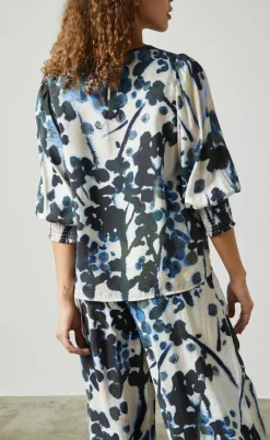 Love & Divine Bluse - Love915-5 - Blue Branch