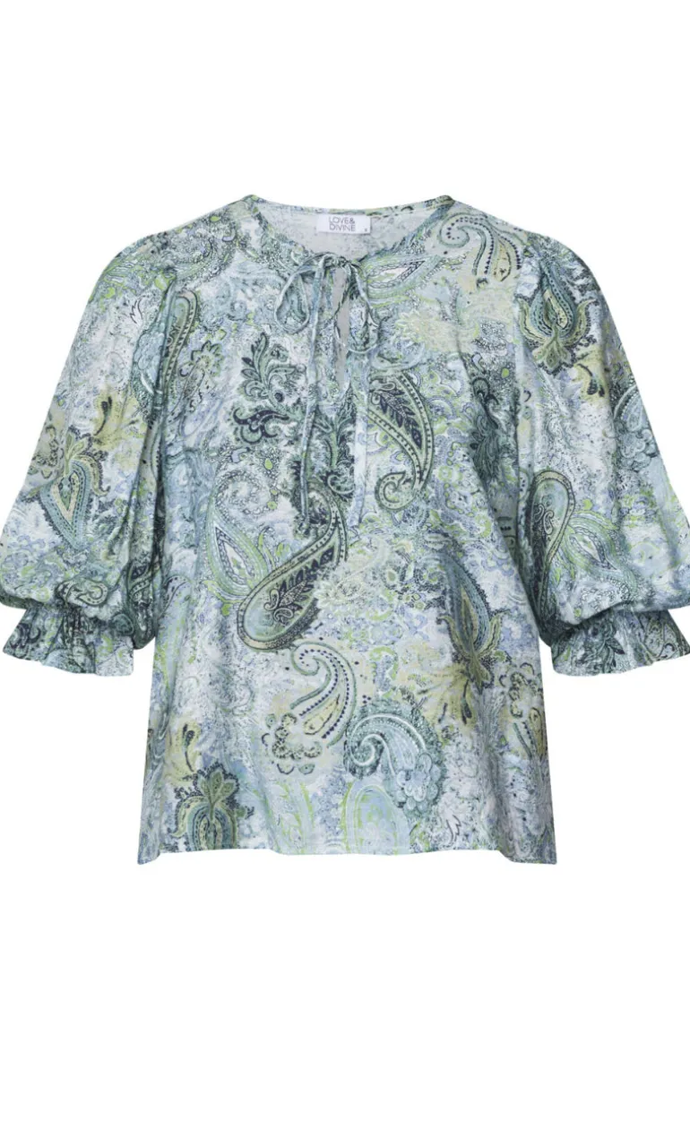 Love & Divine Bluse - Love1135-3 - Paisley