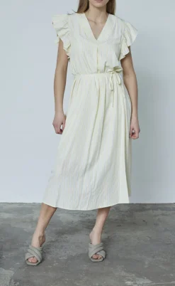 Love & Divine Kjole - Love1383 - Baby Pink/Stripe