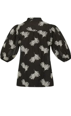 Love & Divine Skjorte - Love1152 - Black/Cream