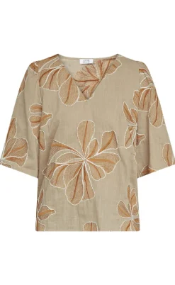 Love & Divine Top - Love1339 - Sand Flower