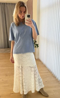 Love & Divine T-shirt - Love1303-2 - Blue Wash