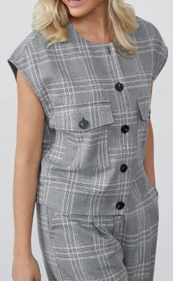 Love & Divine Vest - Love1287  -  Check