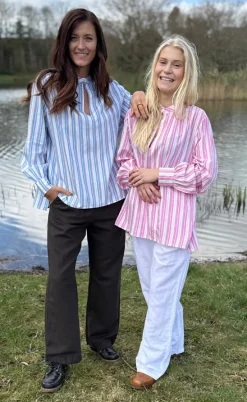Luxzuz Bluse - Christella - Pink Lady