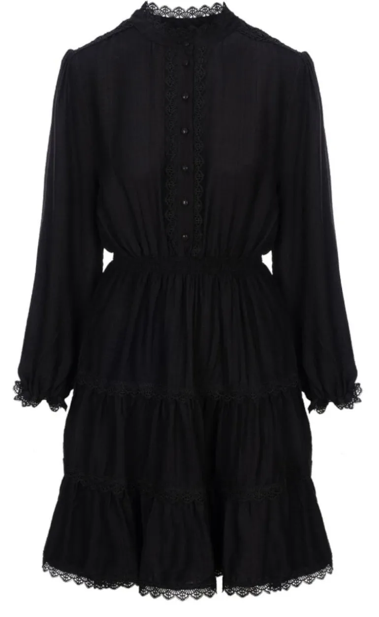 Luxzuz Kjole - Agatha - Black