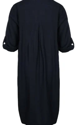 Luxzuz Kjole - Josia - Navy Blue