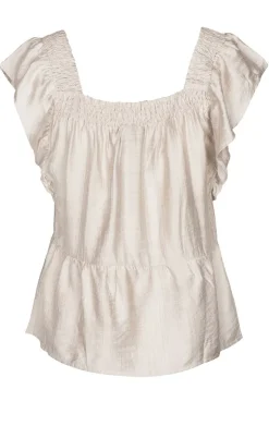 Luxzuz Top - Rufusine - Sandshell