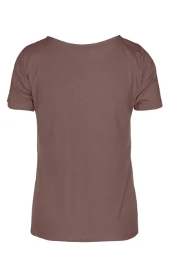 Luxzuz T-shirt - Klaudine - Pine Bark