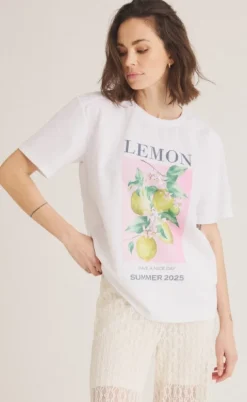 Luxzuz T-shirt - Lemo - White