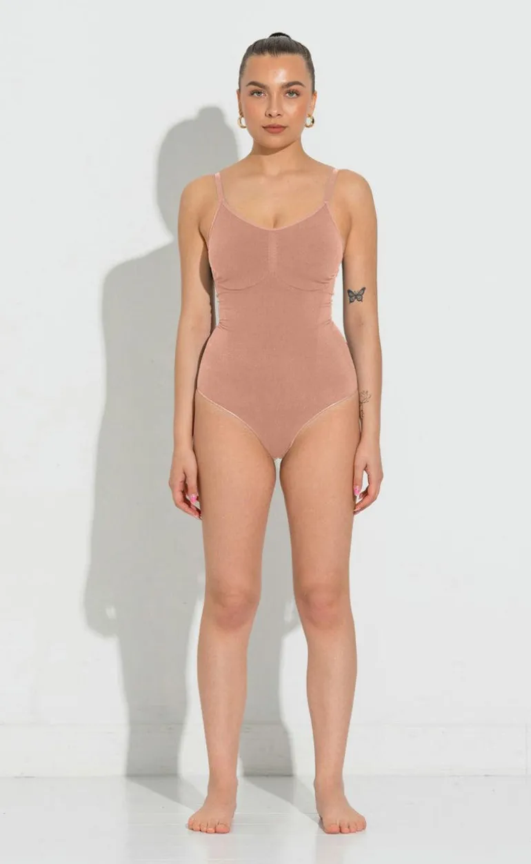 Lykkeland Ateliér Bodysuit - Coco - Tan