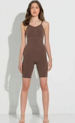 Lykkeland Ateliér Bodysuit - Contour - Chocolate