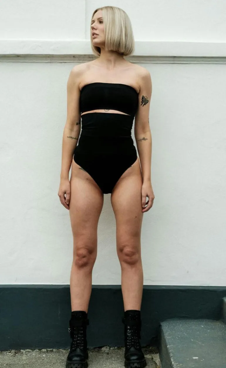 Lykkeland Ateliér Trusse - High Waist - Black