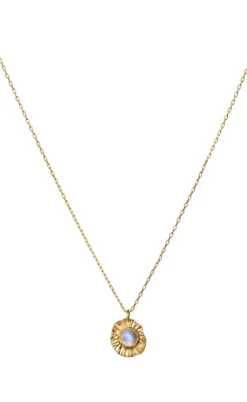 Maanesten Halskæde - Astra - Gold Colour