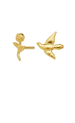Maanesten Øreringe - Kiti - Gold Colour