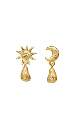 Maanesten Øreringe - Lainy - Gold Colour