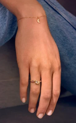 Maanesten Ring - Baila - Gold Colour
