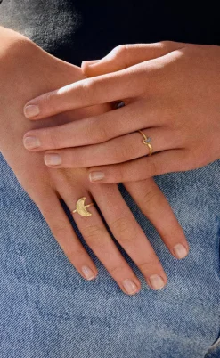 Maanesten Ring - Doris - Gold Colour