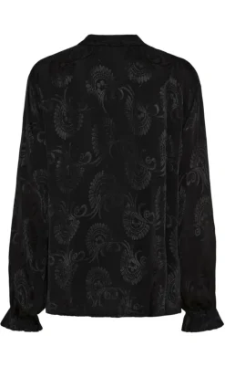 Marta Du Chateau Bluse - Charlene - Black