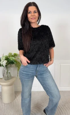 Marta Du Chateau Bluse - Desiree - Black