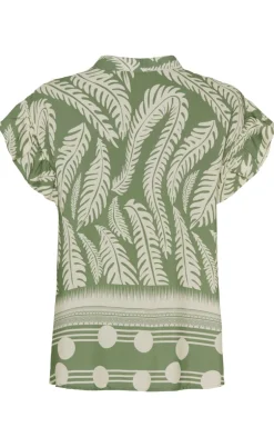 Marta Du Chateau Bluse - Solrun - Military