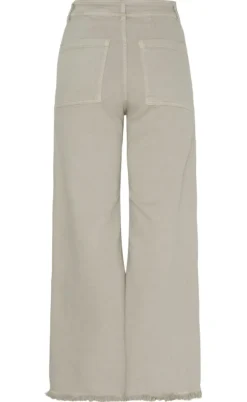 Marta Du Chateau Bukser - Karoline - Beige Denim