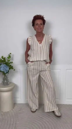 Marta Du Chateau Bukser - Serena - Brown