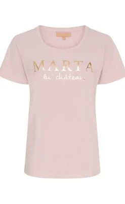 Marta Du Chateau T-shirt - Jeanette - Old Rose