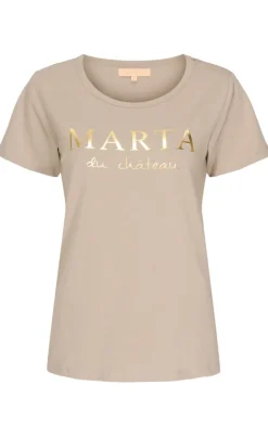 Marta Du Chateau T-shirt - Jeanette - Sand