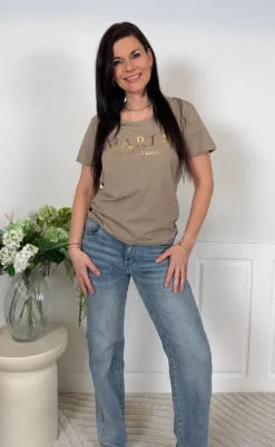 Marta Du Chateau T-shirt - Jeanette - Sand