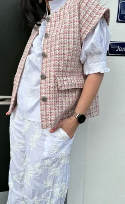 Marta Du Chateau Vest - Loretta - Rose