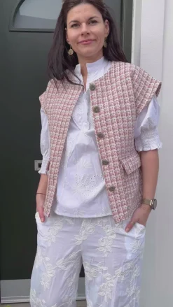 Marta Du Chateau Vest - Loretta - Rose