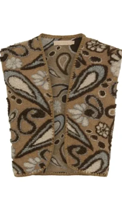 Marta Du Chateau Vest - Pilar - Camello